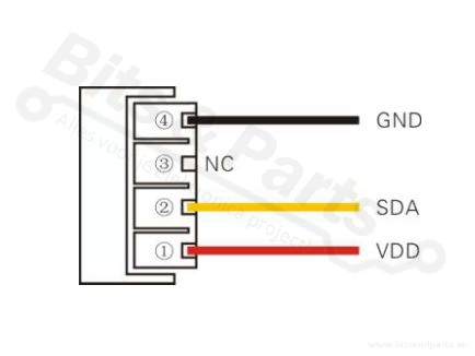 Temperature sensor and humidity sensor DHT22